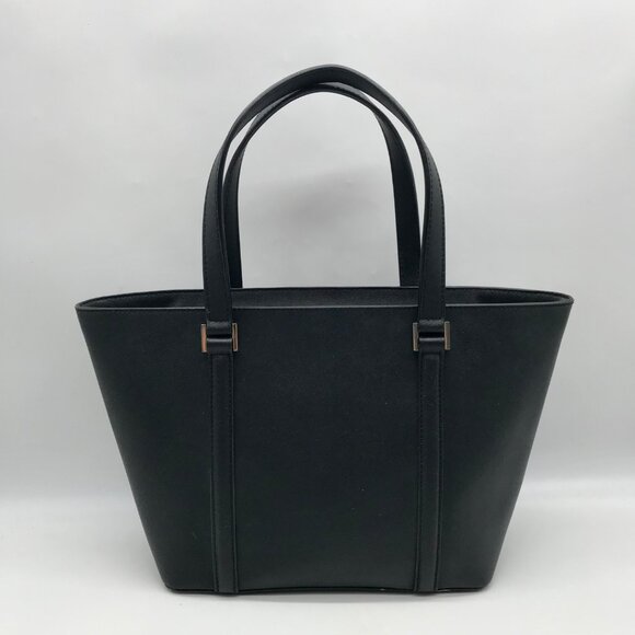 Kate Spade Black Saffiano Leather Cara Shoulder Bag - Picture 2 of 10